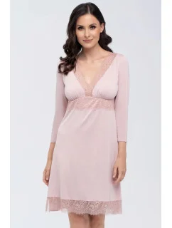 Dámská noční košile model 19396573 Pudr růžová a - Babell