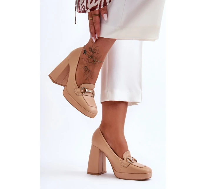 Lodičky na podpatku  model 185452 Step in style