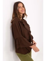 Košile s dlouhým rukávem  model 220228 Rue Paris