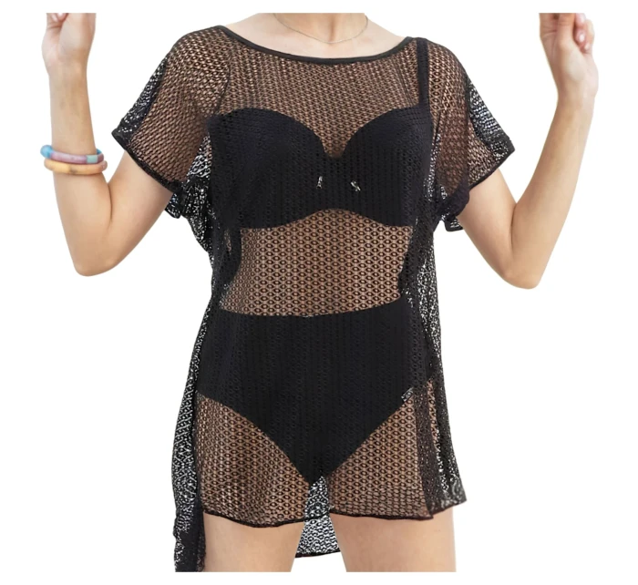 Plážové šaty 18 black - AVA Plážové šaty 18 black - AVA