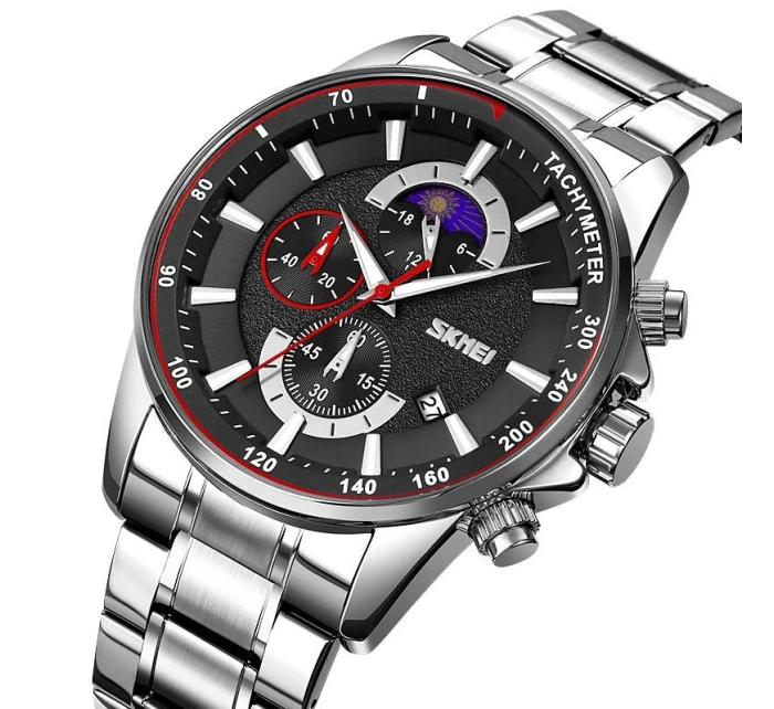 Skmei 9250SIBK Pánské hodinky + BOX Skmei 9250SIBK Pánské hodinky + BOX