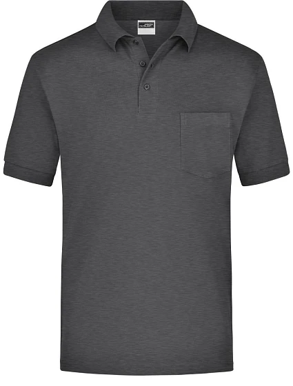 Daiber JN 26 Piqué polo s náprsní kapsou 02.0026 anthracite melange Daiber JN 26 Piqué polo s náprsní kapsou 02.0026 anthracite melange