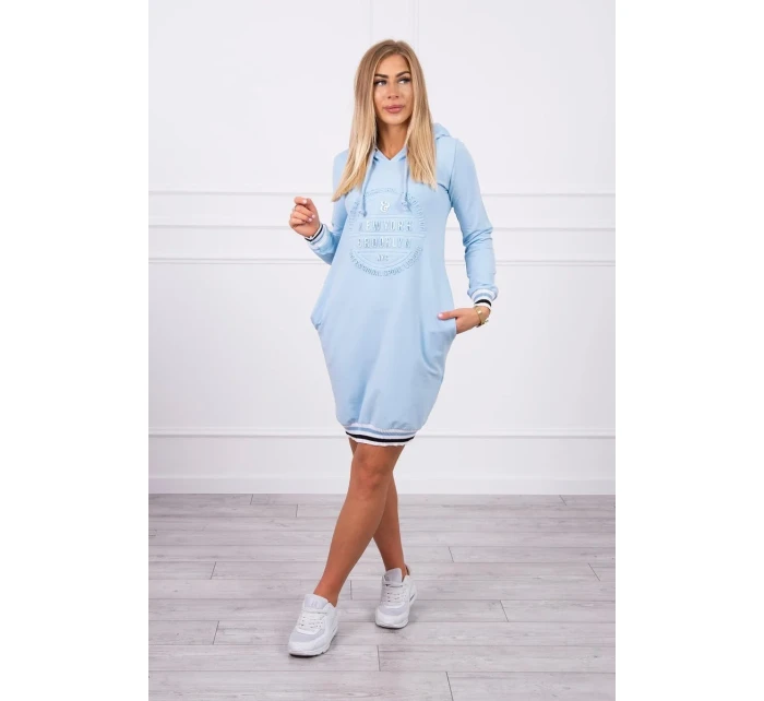 Modré šaty Brooklyn