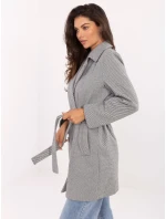 Płaszcz IT PL model 21302421 biało szary - FPrice