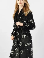 Dámský župan dlouhý Hvězdy