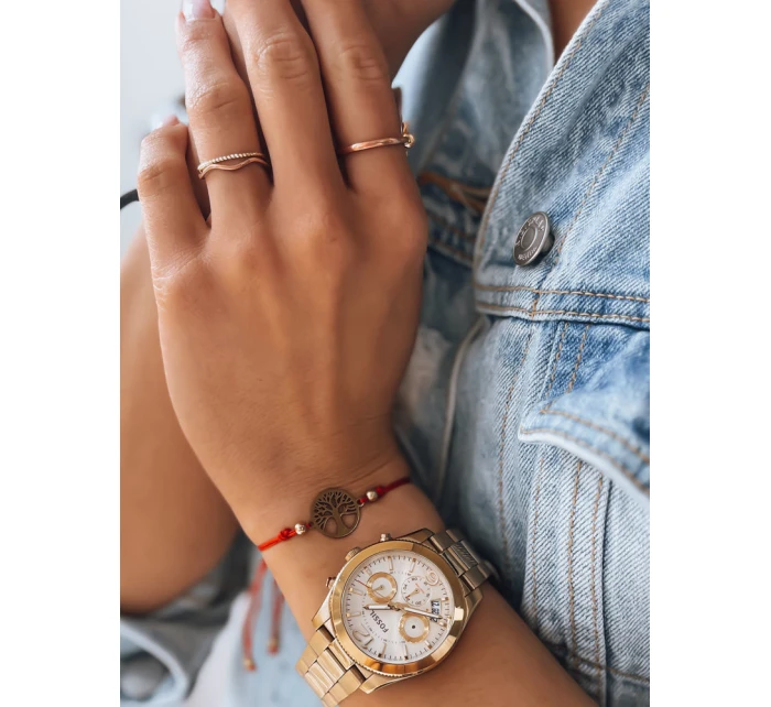 Náramek HEARTBEAT červený FashionStreet LY0083