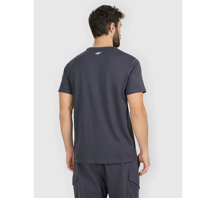 Tshirt regular z nadrukiem męski 4F model 22086798 - Hikvision Tshirt regular z nadrukiem męski 4F model 22086798 - Hikvision