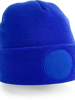 Beechfield B 446 Čepice s kruhovou nášivkou 53.0446 bright royal