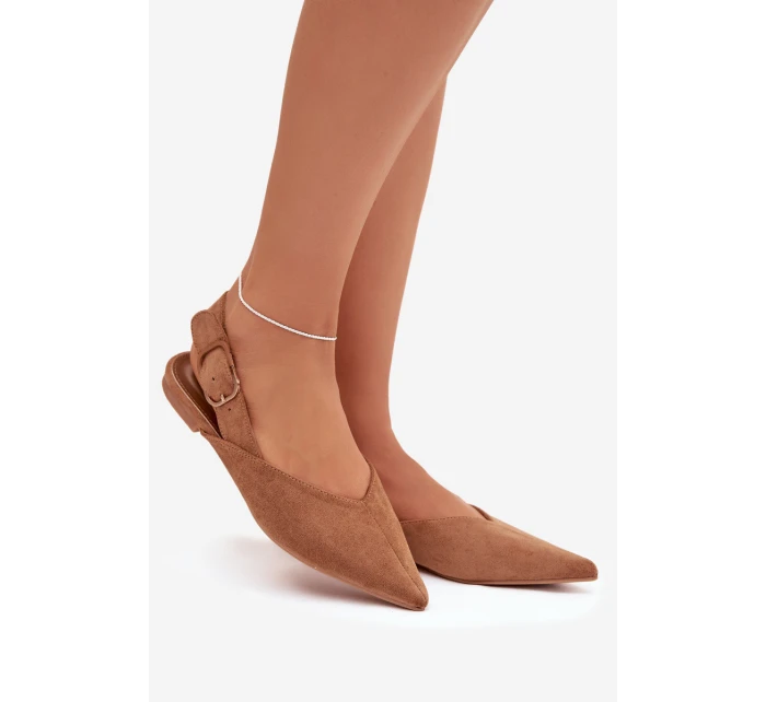 Dámské baleríny S přezkou Camel model 21834804 - Boto Dámské baleríny S přezkou Camel model 21834804 - Boto