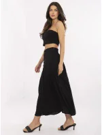 Sukně D73761M50187B černá Sukně D73761M50187B černá