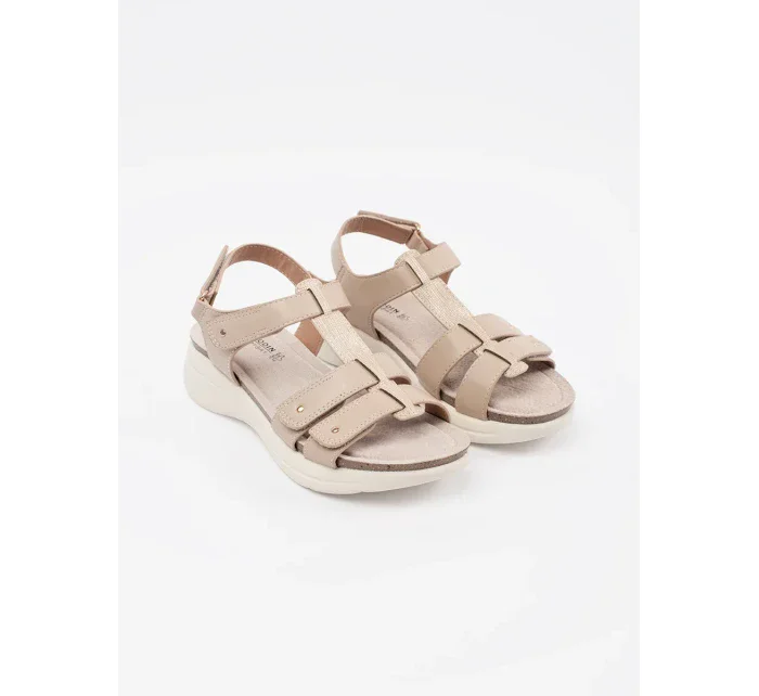 Módní sandály dámské hnědé platforma Módní sandály dámské hnědé platforma