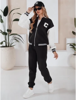 CELIA dámský teplákový komplet černý FashionStreet AY0771