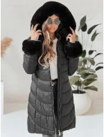 Dámská prošívaná zimní bunda MOON black FashionStreet TY4051