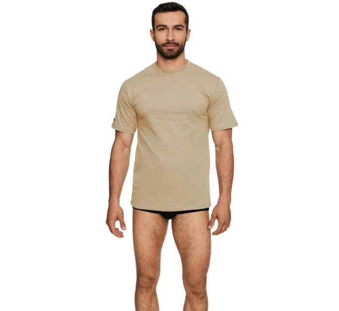 Pánské tričko 19407 T-line beige - HENDERSON