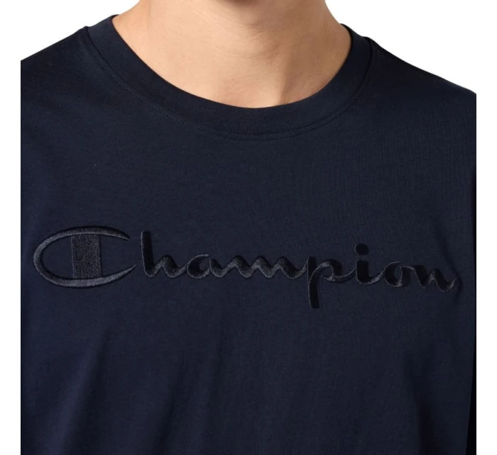 Pánské tričko SS Tee navy blue  pánské model 21479789 - CHAMPION