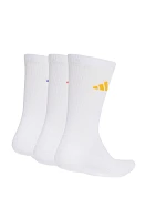 Ponožky Cushioned Sportswear Crew, 3 bílé, model 22349787 - ADIDAS Ponožky Cushioned Sportswear Crew, 3 bílé, model 22349787 - ADIDAS