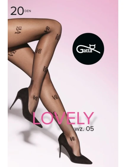 Gatta Lovely 05 20 DEN barva:nero