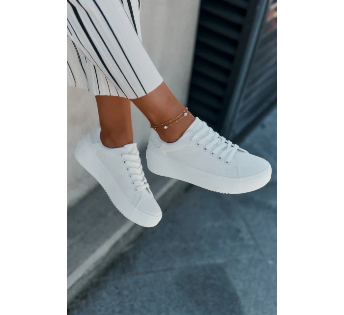 Dámské Tenisky Na Platformě Big Star Bílé model 21692966 - Big Star Shoes Dámské Tenisky Na Platformě Big Star Bílé model 21692966 - Big Star Shoes