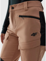 Dámské trekové kalhoty 4FAW23TFTRF407-82S hnědá - 4F