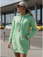 Dámská dlouhá mikina oversize TIMMY mint FashionStreet EY1934