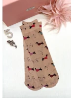 Dámské vzorované ponožky model 7465057 20 den - Magnetis