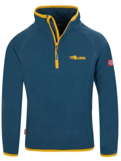 Mikina Trollkids Nordland Half Zip JR 707-146