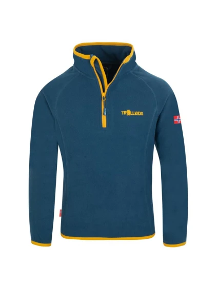 Mikina Trollkids Nordland Half Zip JR 707-146