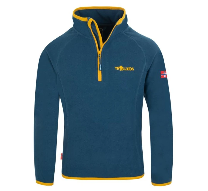 Mikina Trollkids Nordland Half Zip JR 707-146