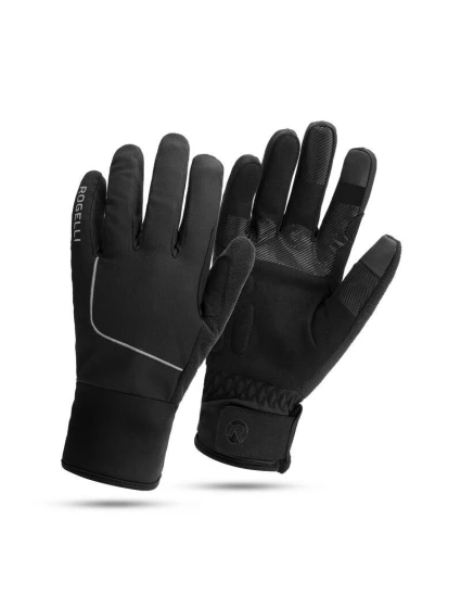 Rogelli rękawiczki zimowe ESSENTIAL czarne M