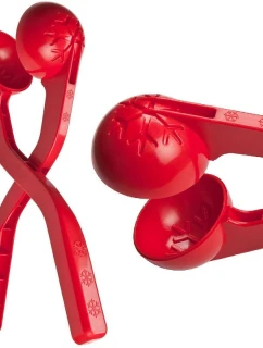 SNOWBALL MAKER SNĚHOVÁ KOULE JEDNODUCHÁ ČERVENÁ 1064482