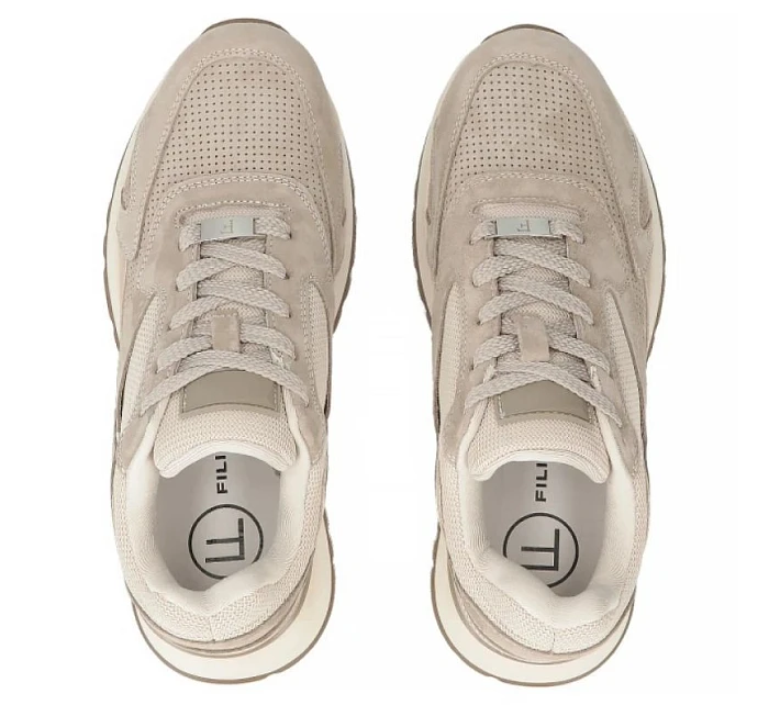 Filippo béžové semišové kožené polobotky DP7728/26