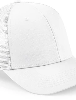 Beechfield B 646 6 panelová kšiltovka "Urbanwear Trucker" 53.0646 white