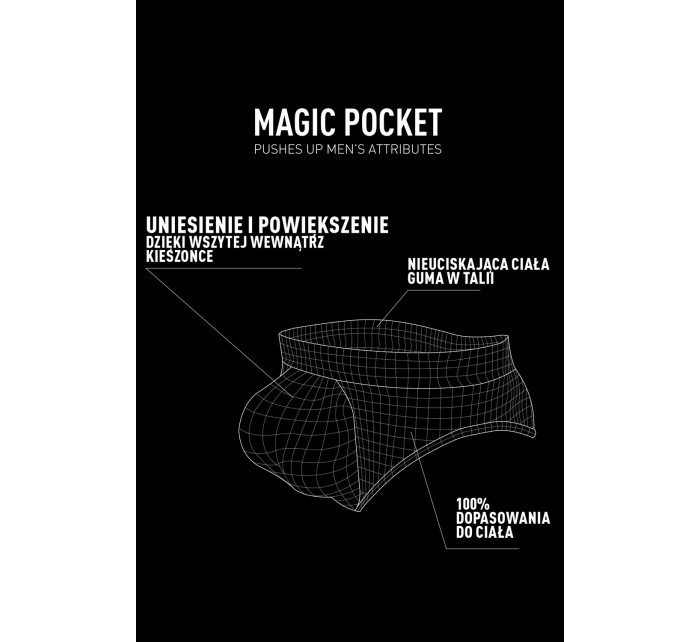 Atlantic MP-1569 Magic Pocket kolor:czarny