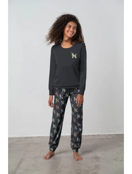 Hřejivé dámské pyžamo model 18122543 - Vamp
