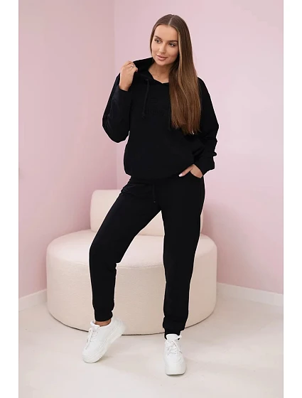 Bavlněná souprava Kesi Luxury černý