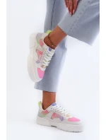 Dámské tenisky Big Star NN274359 s paměťovou pěnou systému Memory Foam v multifunkčním vzoru Dámské tenisky Big Star NN274359 s paměťovou pěnou systému Memory Foam v multifunkčním vzoru