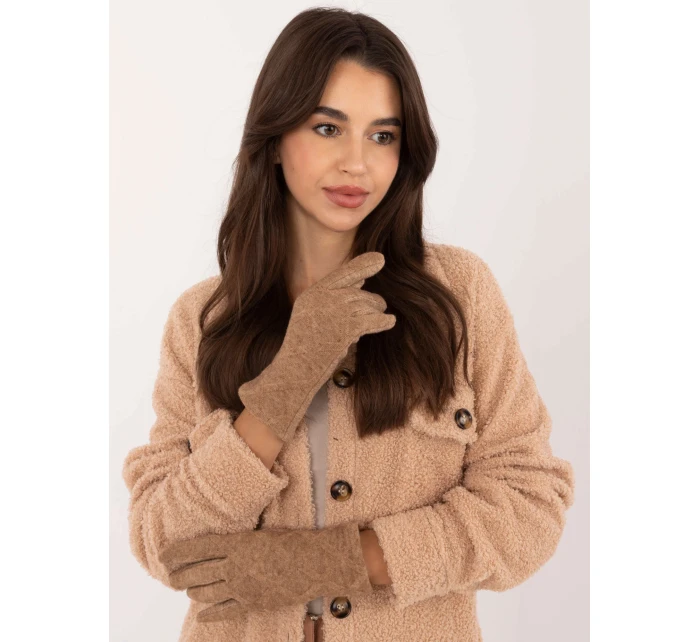 Rukavice AT RK model 20519213 camel - FPrice Rukavice AT RK model 20519213 camel - FPrice