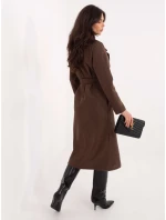 Kabát TW EN BI 5312A.85 hnědý