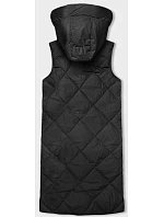 Dámská dlouhá vesta oversize černá (5M3165-392) Dámská dlouhá vesta oversize černá (5M3165-392)