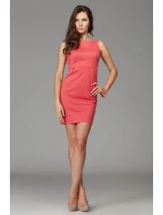Dámské šaty M079 coral - FIGL