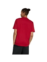 Pánské tričko Essentials 3Stripes červené model 22071176 pánské - ADIDAS Pánské tričko Essentials 3Stripes červené model 22071176 pánské - ADIDAS