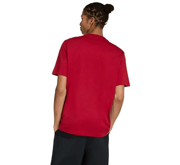 Pánské tričko Essentials 3Stripes červené model 22071176 pánské - ADIDAS Pánské tričko Essentials 3Stripes červené model 22071176 pánské - ADIDAS