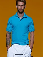 Daiber JN 830 Pánské pracovní piqué polo 02.0830 turquoise