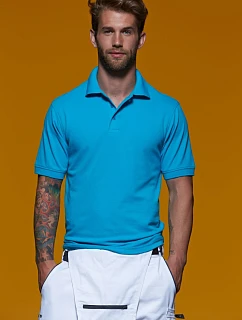 JN Pánské pracovní piqué polo 02.0 turquoise model 22435094 - Daiber