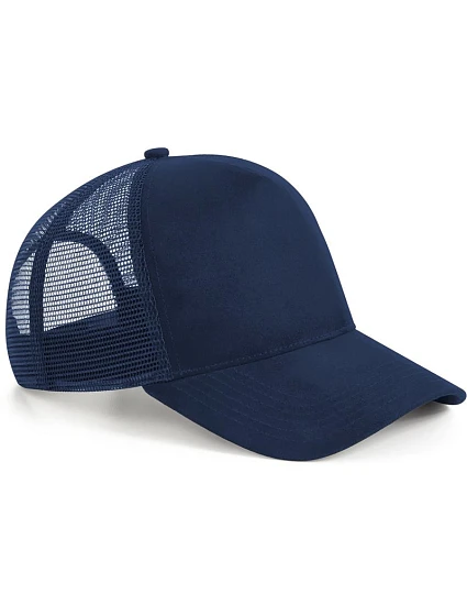 Beechfield B 643 5 panelová kšiltovka "Suede Snapback Trucker" 53.0643 french navy Beechfield B 643 5 panelová kšiltovka "Suede Snapback Trucker" 53.0643 french navy