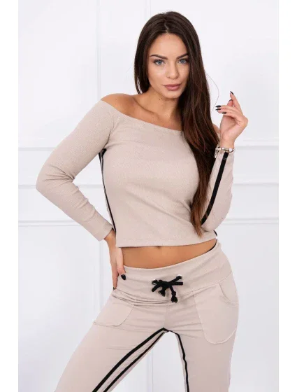 Sada s dvojitými pruhy model 18742658 - K-Fashion Sada s dvojitými pruhy model 18742658 - K-Fashion