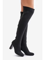 Kozačky Se Na Podpatku Černé model 21679786 - Boto Kozačky Se Na Podpatku Černé model 21679786 - Boto