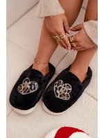 Kožešinové pantofle se černé model 21772538 - Boto Kožešinové pantofle se černé model 21772538 - Boto