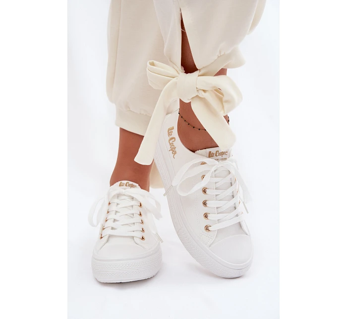 tenisky Bílé model 22095279 - Lee Cooper tenisky Bílé model 22095279 - Lee Cooper