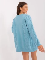 Sweter AT SW model 18884808 jasny niebieski - FPrice